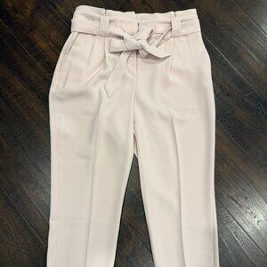 Express Paper Bag Pants Pink